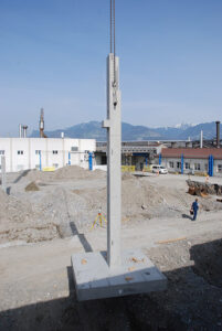 Neubau Halle A Baustelle Bild 1