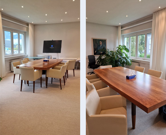 Sanierung 2026 Besprechungsraum