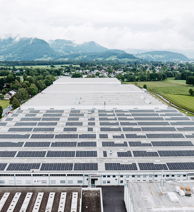 Kunert Rankweil PV-Anlage