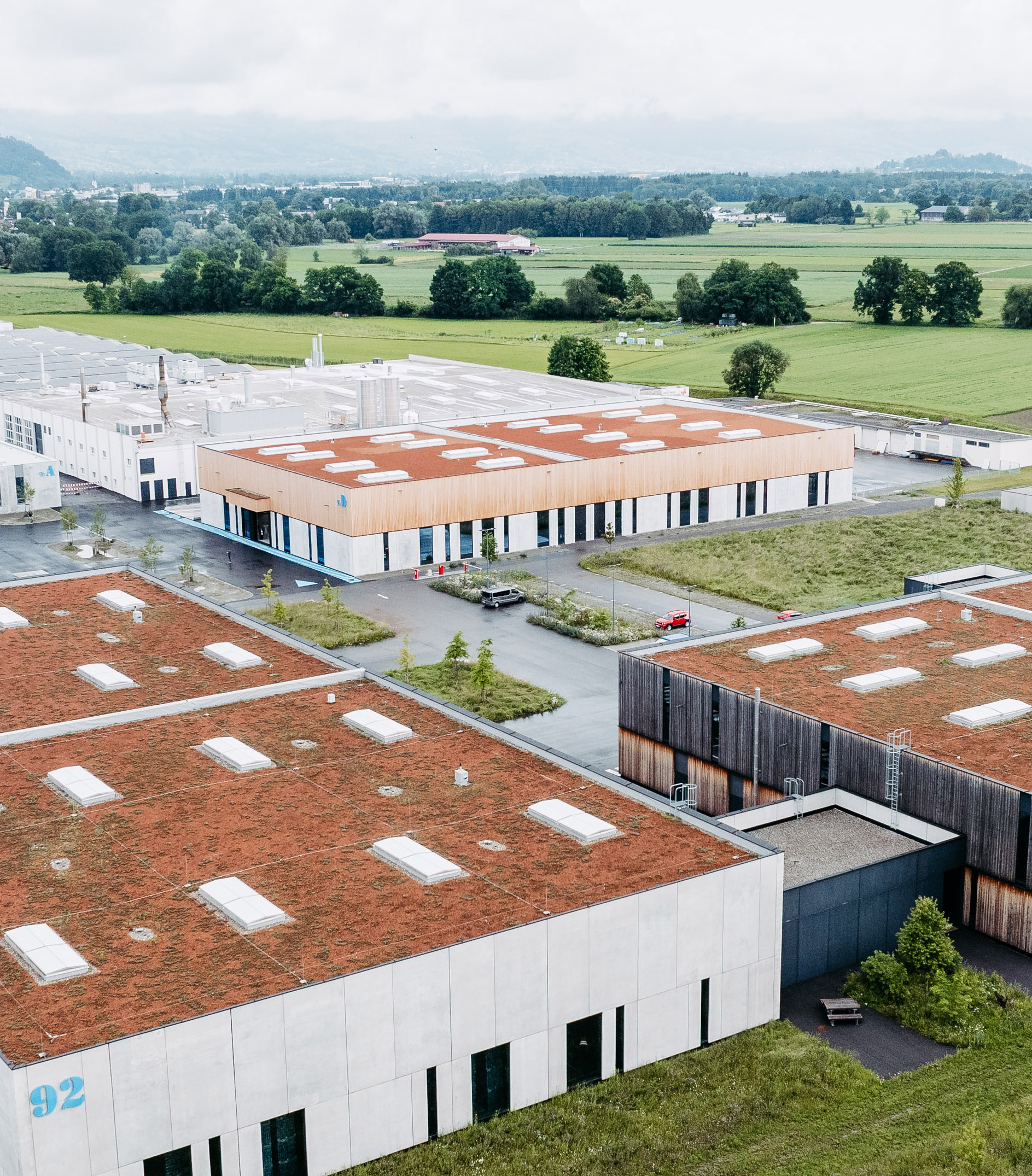 Kunert Rankweil Luftaufnahme